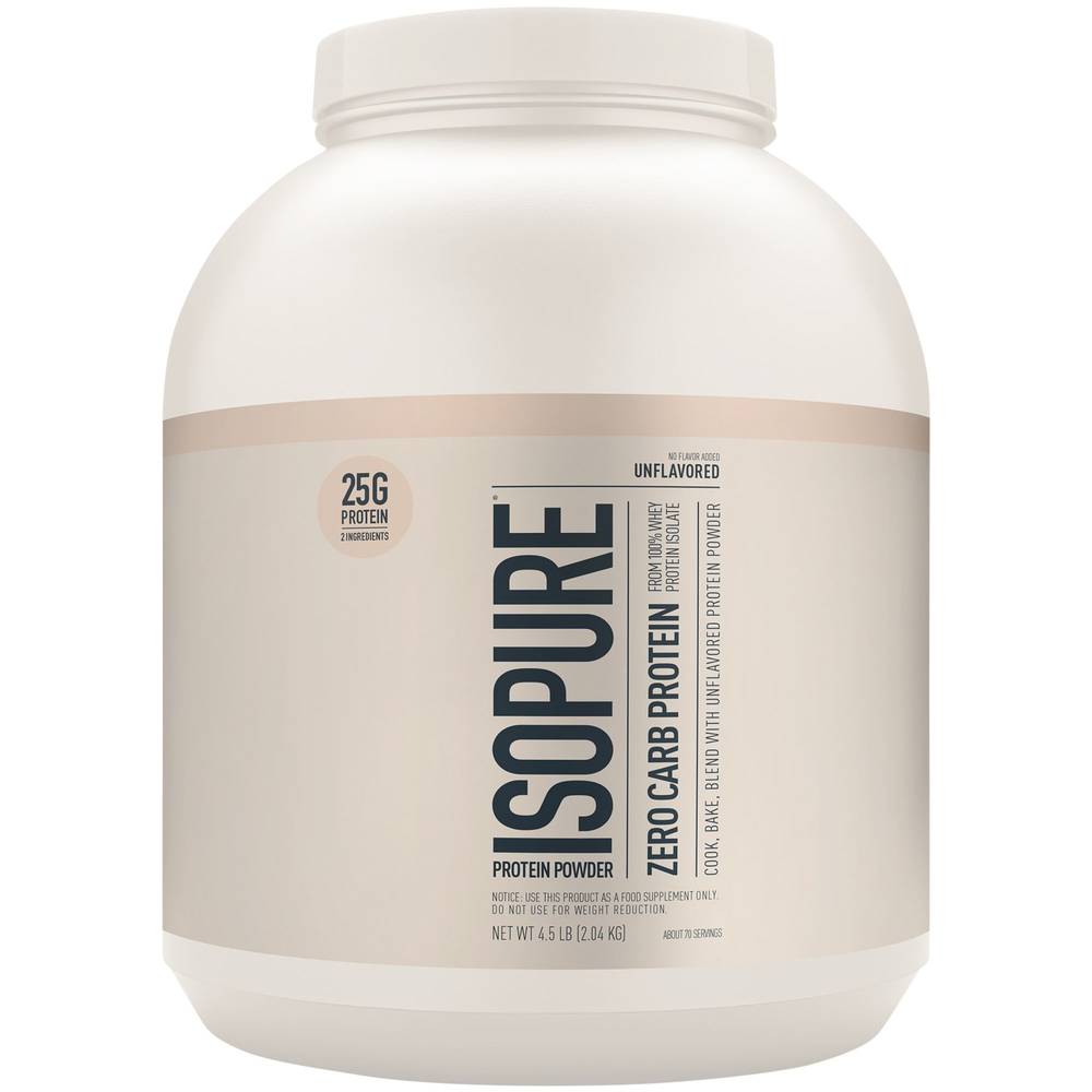 Isopure Zero Carb Whey Protein Isolate (4.5 lbs)