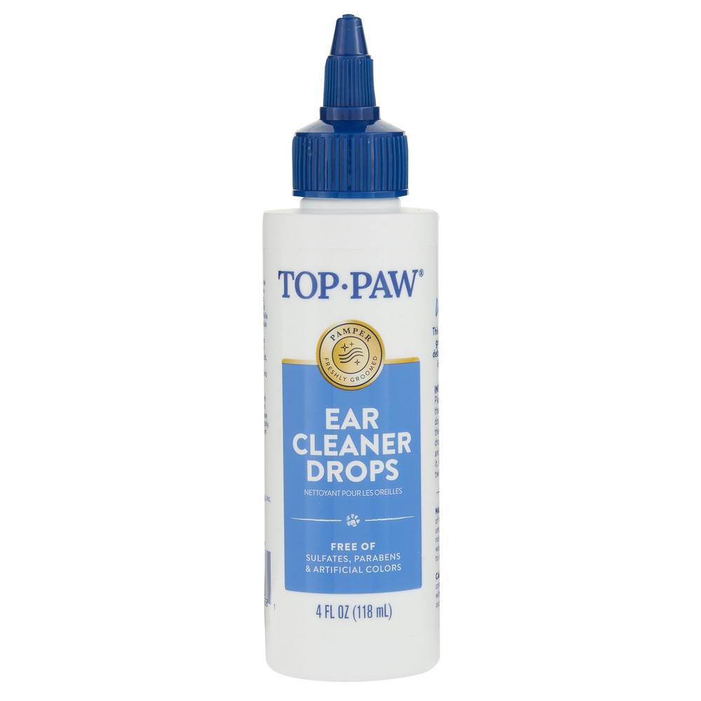 Top Paw Ear Cleaner Dog Drops (4 fl oz)