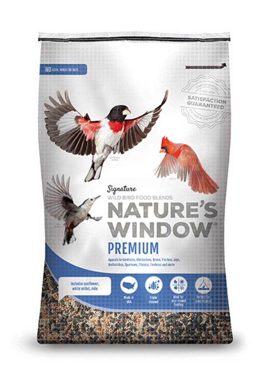 Natures Window Premium Wild Bird Food, 36 Pounds