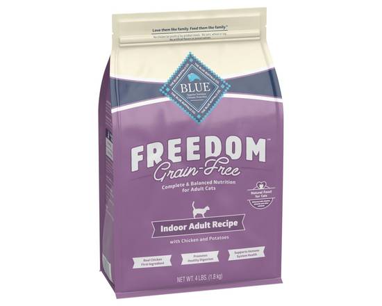 Blue Buffalo · Freedom Grain Free Chicken Recipe Cat Food (4 lbs)
