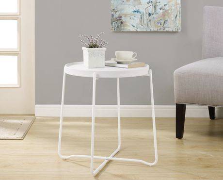 Hometrends Tray Top Table White (1 unit)