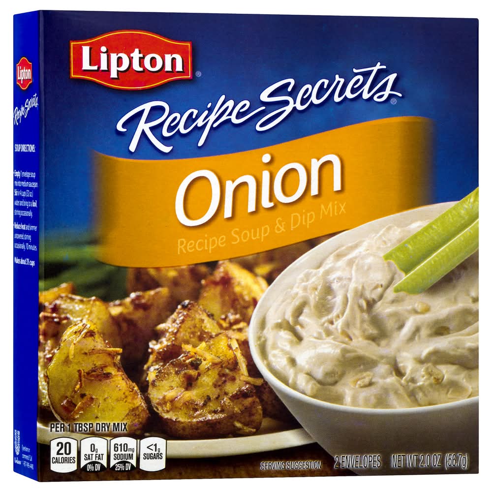 Lipton Recipe Secrets Soup & Dip Mix, Onion (2 oz)