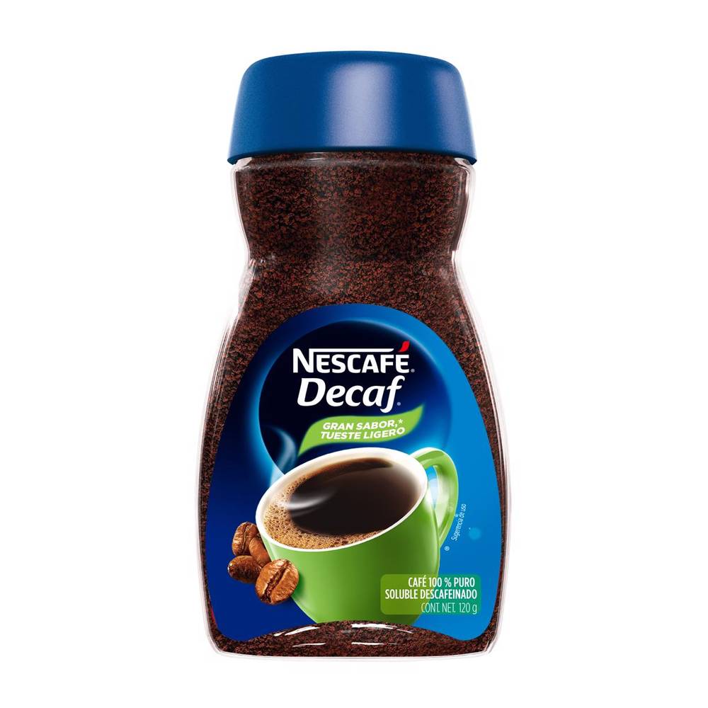 Nescafé · Decaf café soluble descafeinado (120 g)