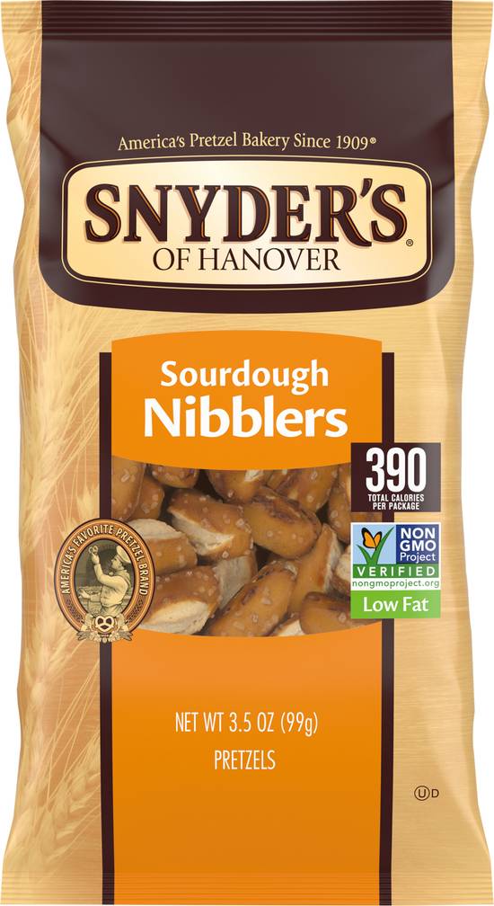 Snyder's Of Hanover Sourdough Nibblers Pretzels