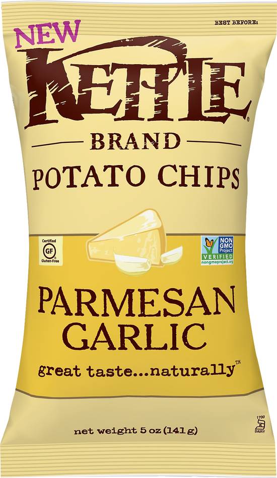 Kettle Brand Parmesan Garlic Flavored Potato Chips (5 oz)