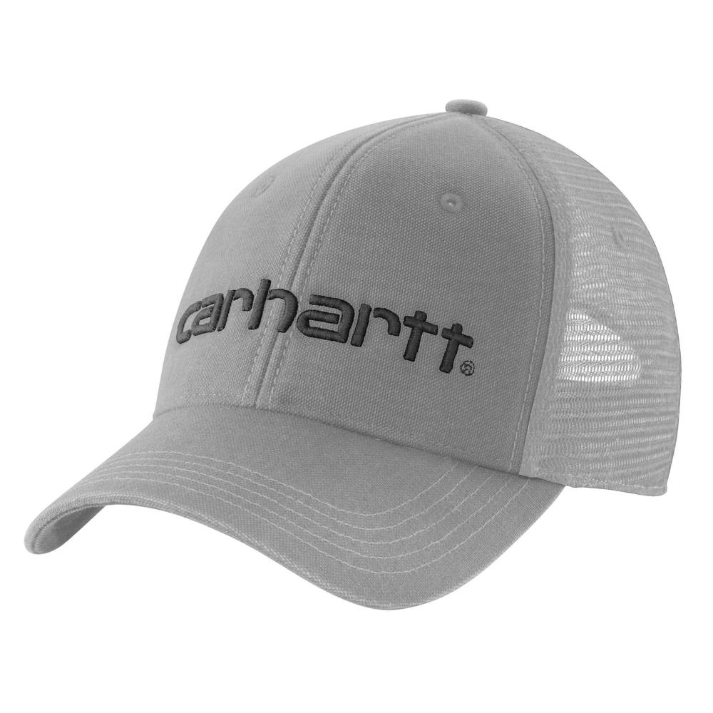 Carhartt Men's Asphalt/Black Cotton Baseball Cap | 101195-E58OS