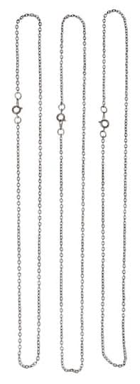 Bead Landing Hematite Chain, 18"
