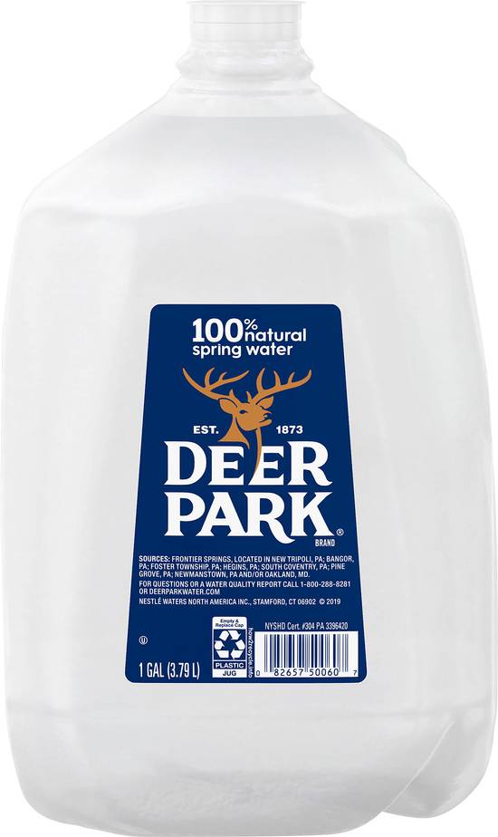 Deer Park 100 Natural Spring Water (1 gal)