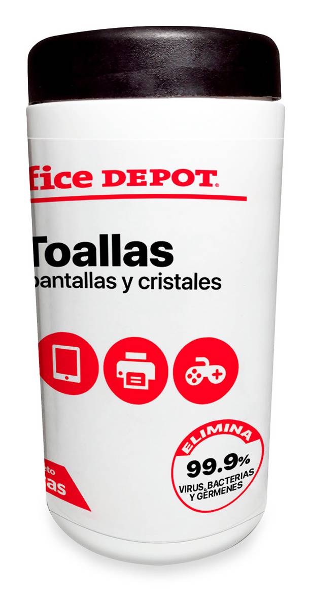 Office Depot · Toallas para pantallas y cristales
