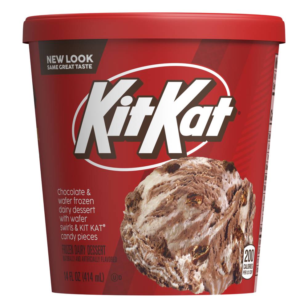 KitKat Chocolate Candy Light Ice Cream (14.2 oz)