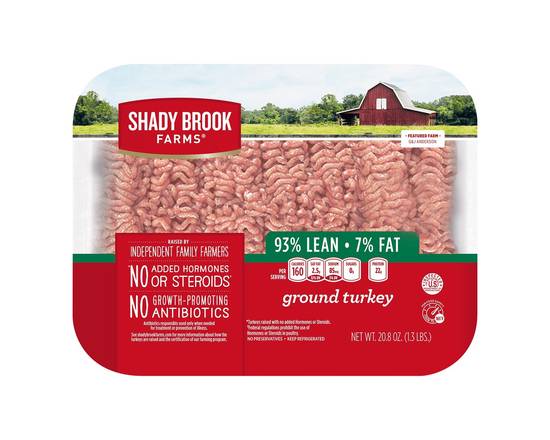 Shady Brook Farms · 93% Lean Ground Turkey (20.8 oz)