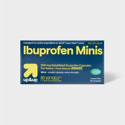 up&up Ibuprofen Mini 200 mg Softgels (80 ct)