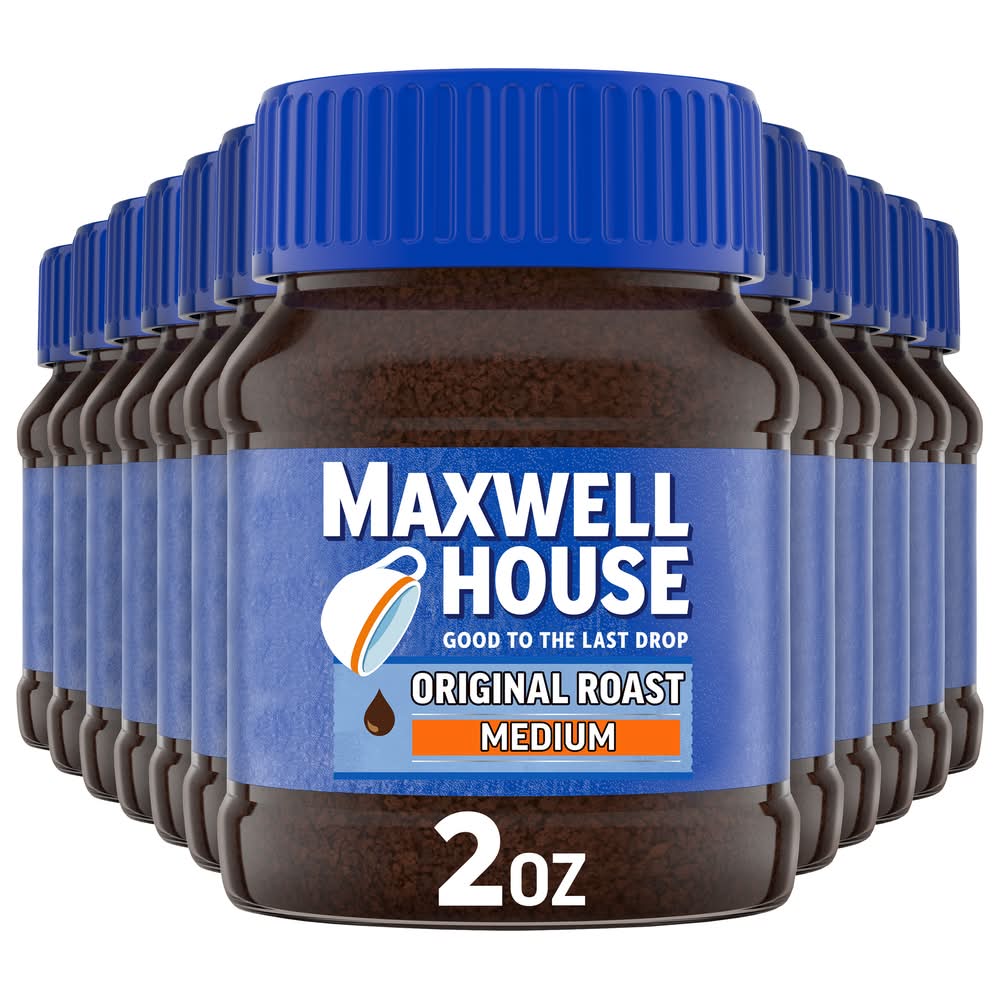 Maxwell House The Instant Coffee, Original Medium Roast (24 oz, 12 ct)