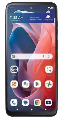 Motorola 2024 Cdma Lte Moto g Play With Tracfone Prepaid Sim Card 64 Gb, Blu