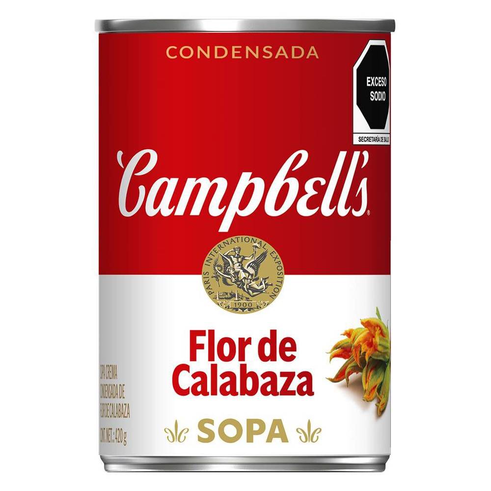 Campbell's · Crema condensada de flor de calabaza (420 g)