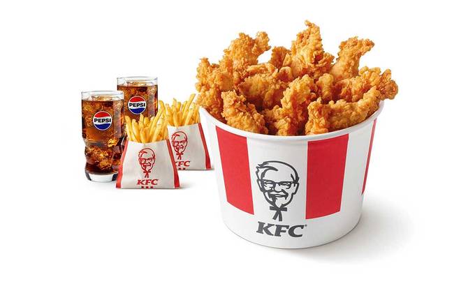 Bucket meal 10 Crispy Tenders