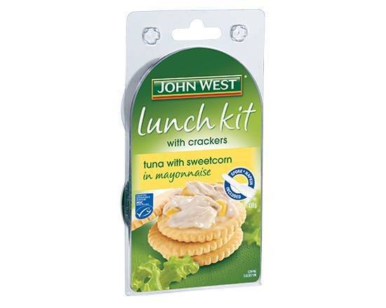 John West Tuna Lunch Kit- Mayo & Corn 108g