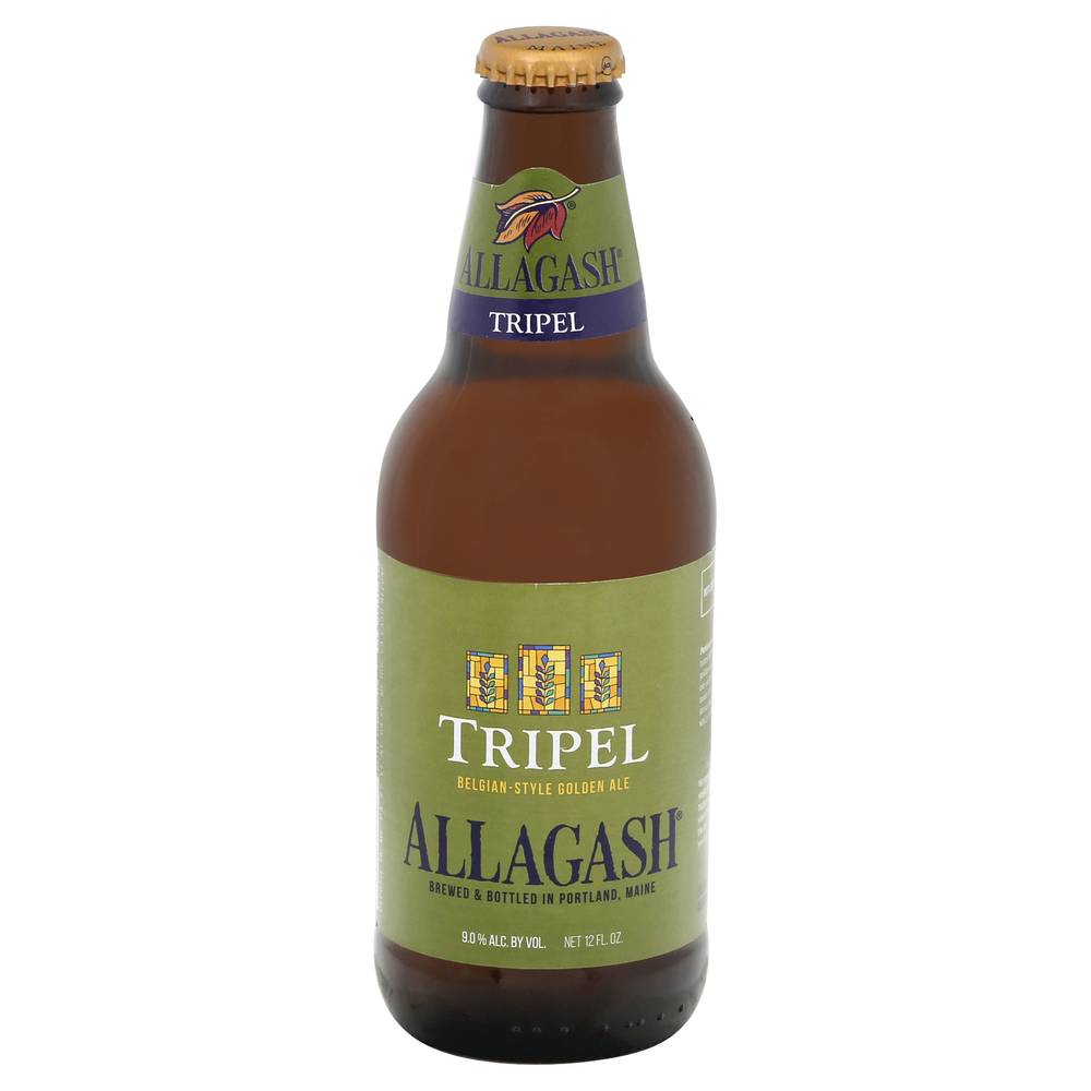 Allagash Tripel Belgian-Style Golden Ale (12 fl oz)