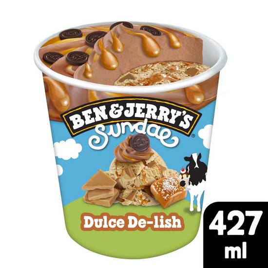 Ben & Jerry's  Ice Cream Dulce De-lish Sundae 427ml