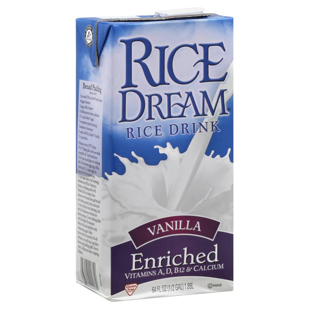 Rice Dream Enriched Vanilla Rice Drink (66.6 oz)