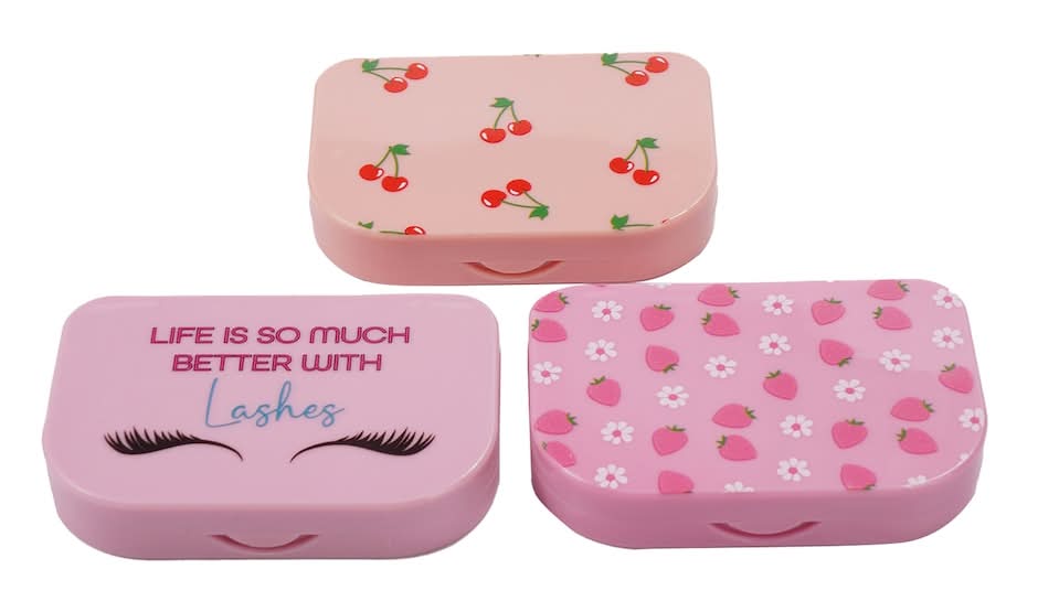 Sassy+Chic Assorted Print Eyelash Case, 1 ct.