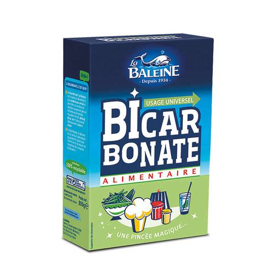 Bicarbonate alimentaire 800g LA BALEINE