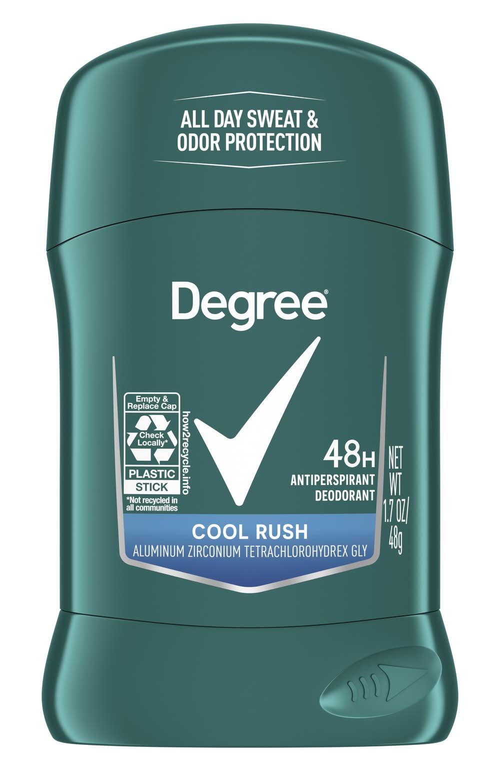 Degree 48H Antiperspirant Deodorant, Cool Rush, Men (1.7 oz)