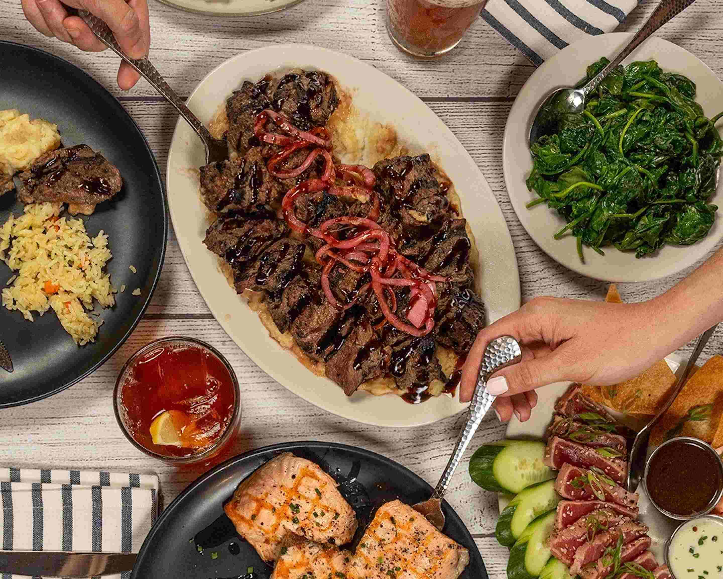 Not Your Average Joe's [Peabody] Menu Boston • Order Not Your Average