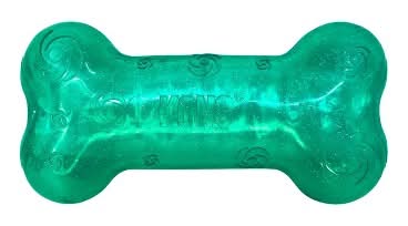 KONG Squeezz Crackle Dog Bone Toy
