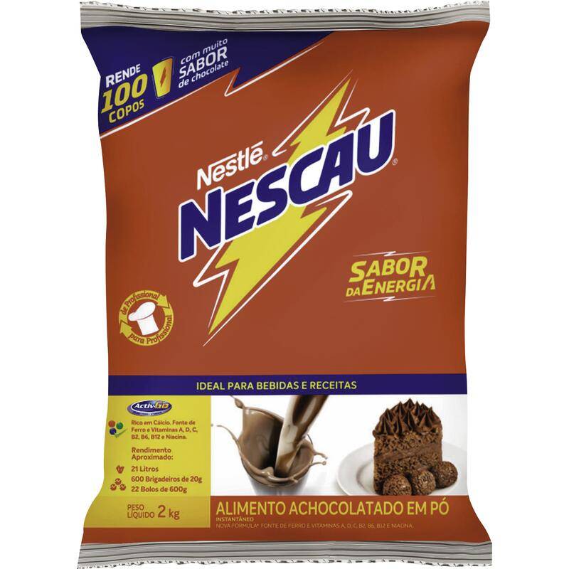 Nestlé achocolatado em pó nescau (2 kg)