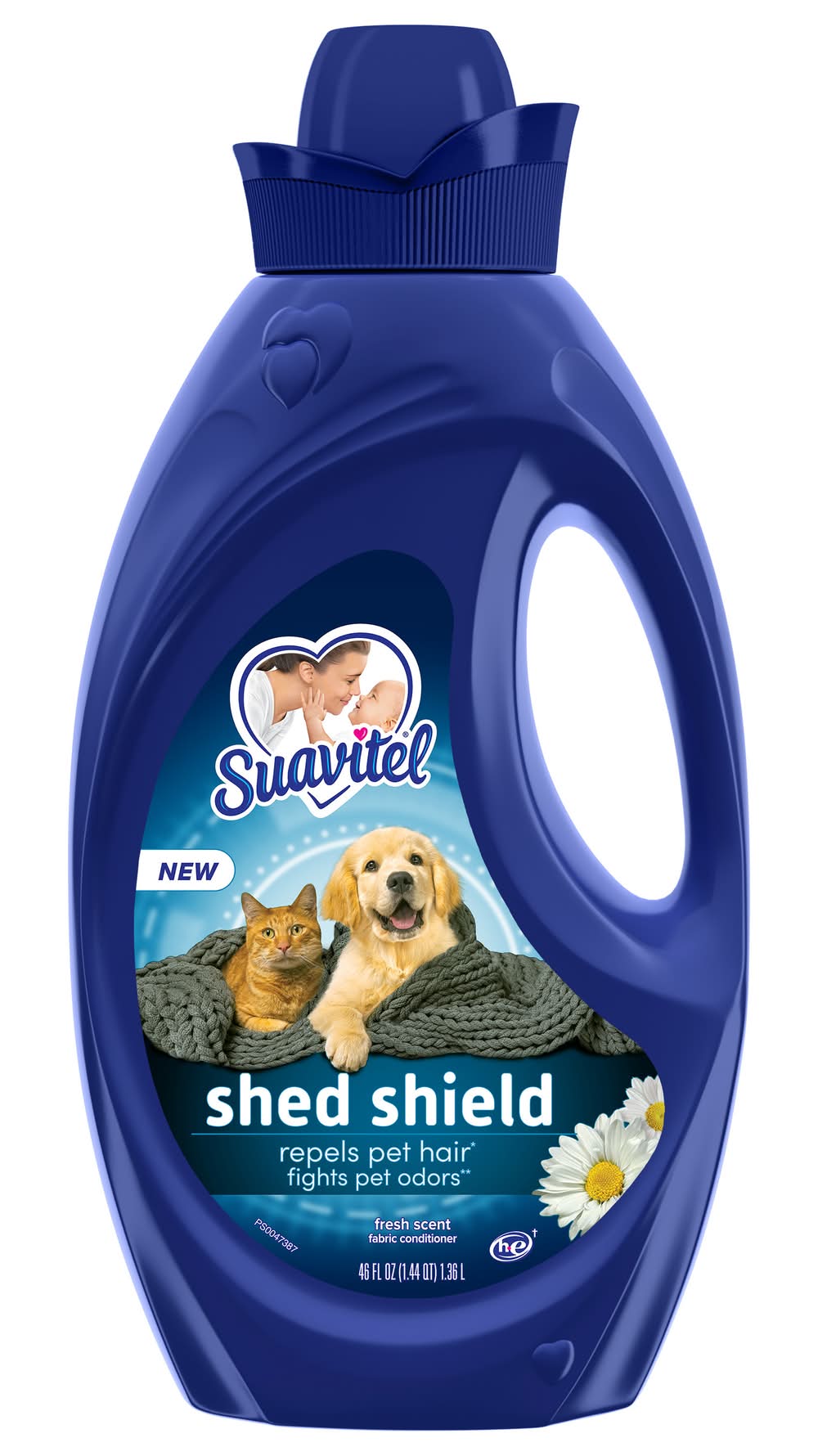 Suavitel Fresh Scent Shed Shield Liquid Fabric Softener (46 fl oz)