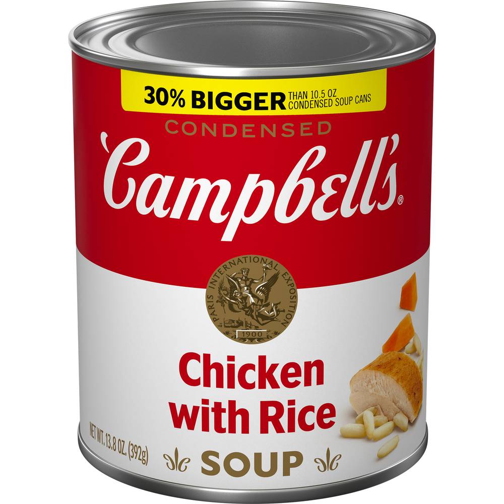 Campbell's Condensed Chicken With Rice Soup (13.8 oz)