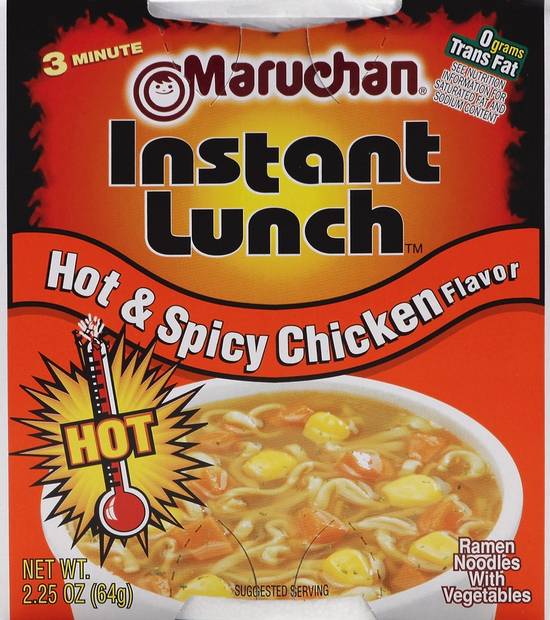 Maruchan Ramen Hot & Spicy Chicken Instant Lunch
