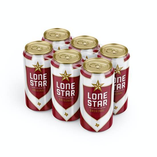 Lone Star Pull Tab Lager Beer (12x 12oz cans)