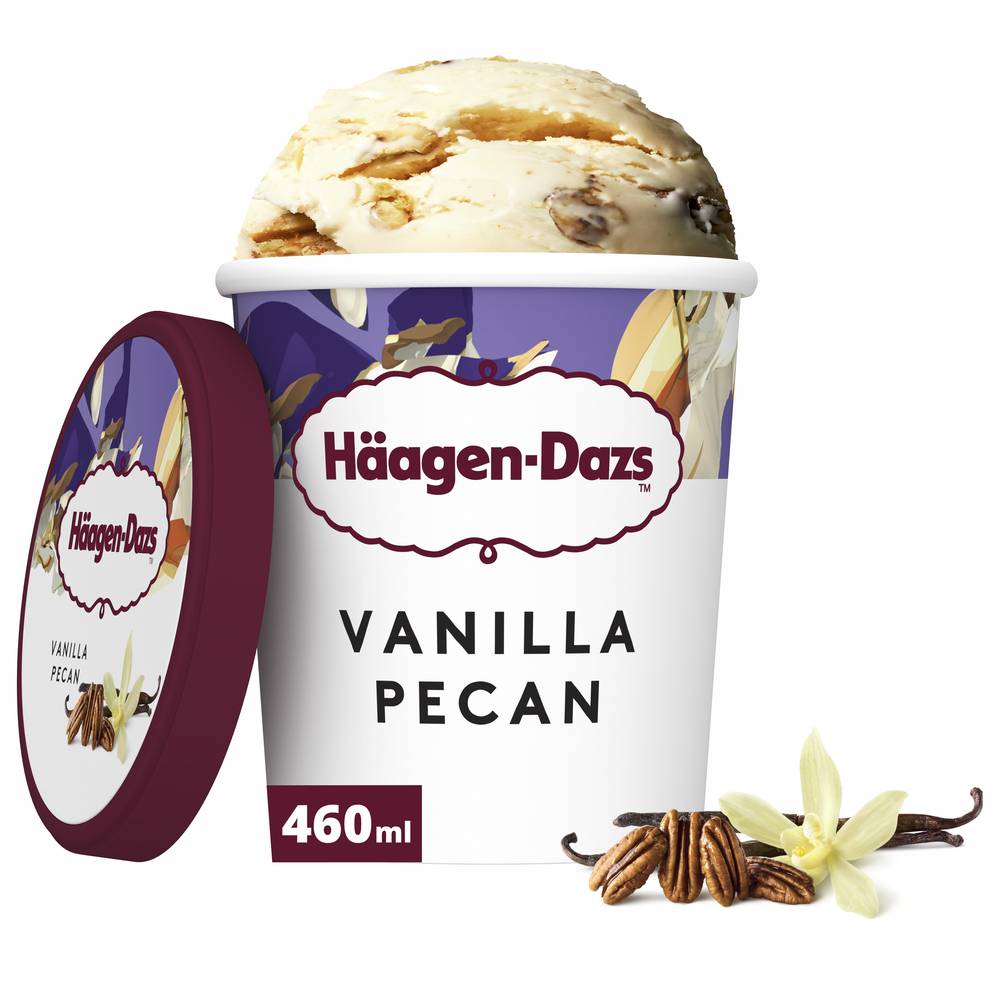 Häagen-Dazs - Glace vanille pécan