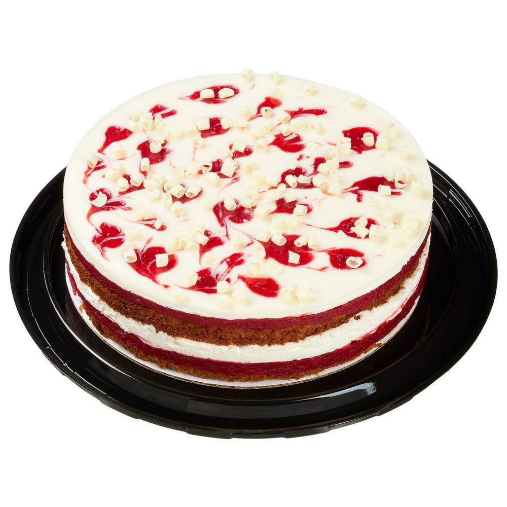 Kirkland Signature 9" White Chocolate Raspberry Round Cake