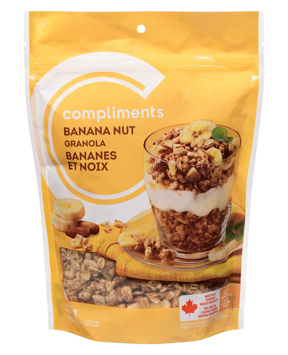 Compliments Banana Nut Granola (325 g)