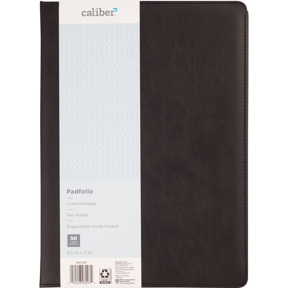 Caliber Padfolio, Assorted, 50 Sheets