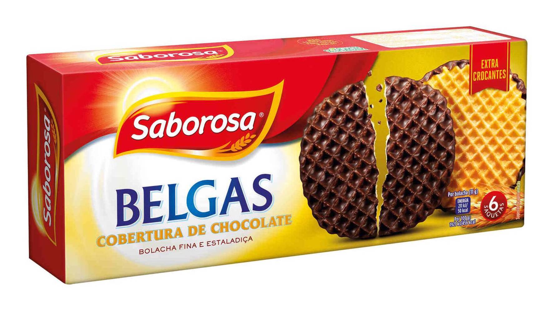 BOLACHA SABOROSA COB CHOCOLATE BELGA 198G