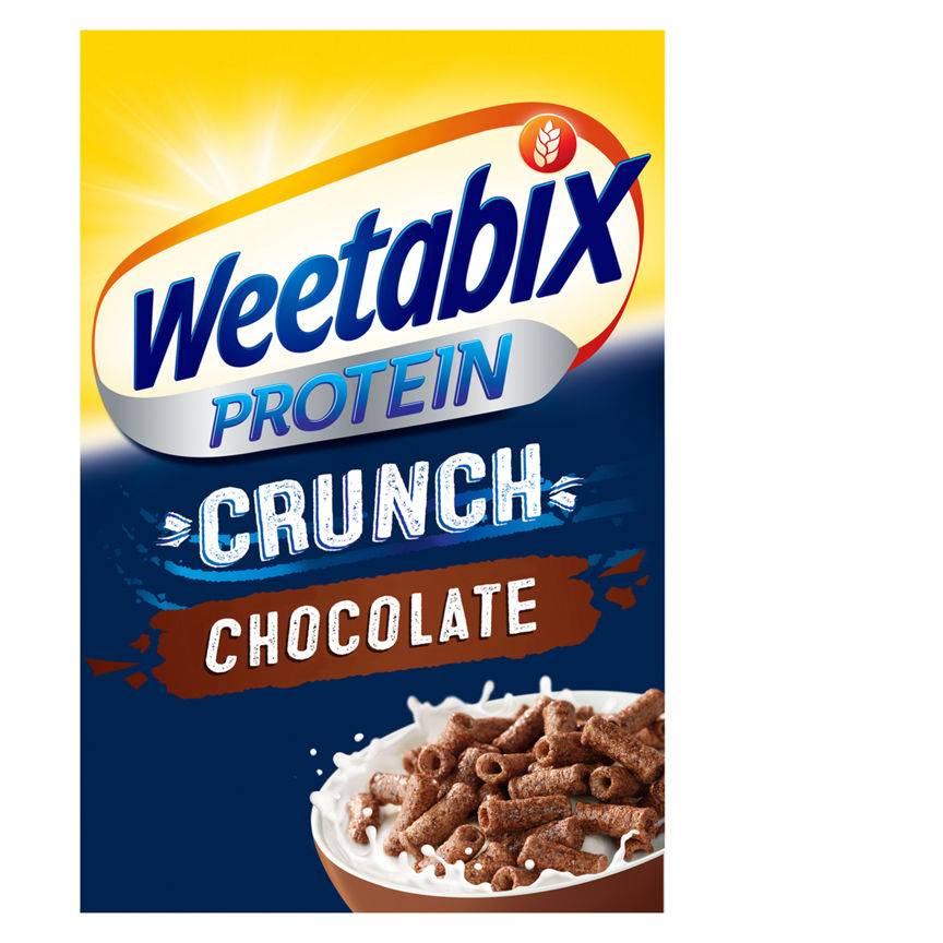 Weetabix Chocolate, Protein Crunch Cereal (450g)