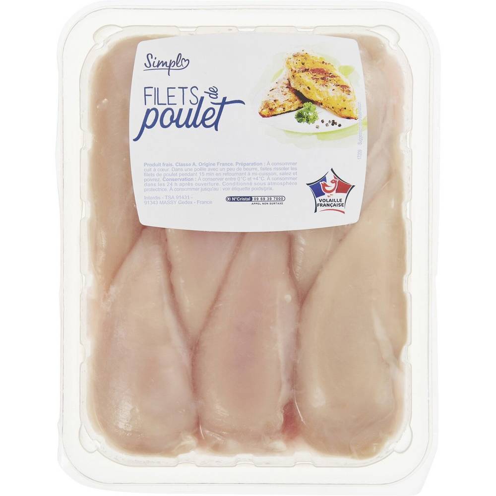 Simpl - Filets de poulet (850g)