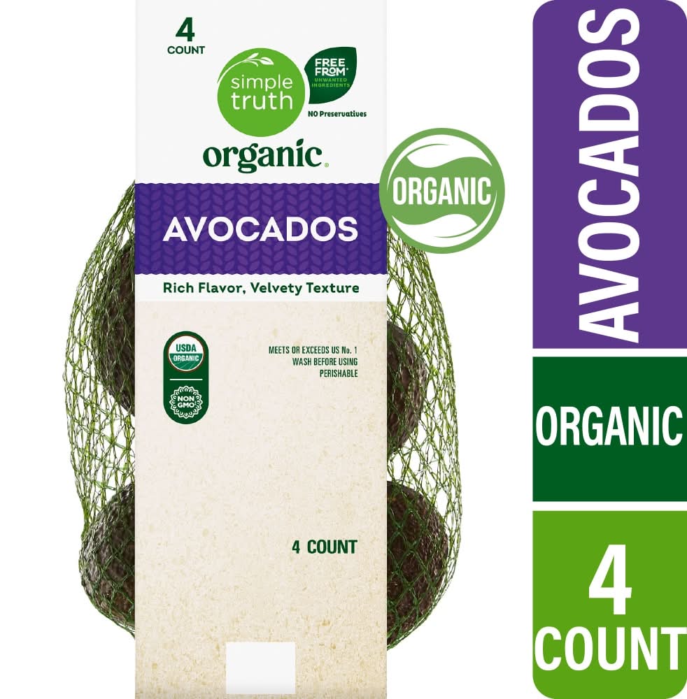 Simple Truth Organic® Fresh Avocados Bag