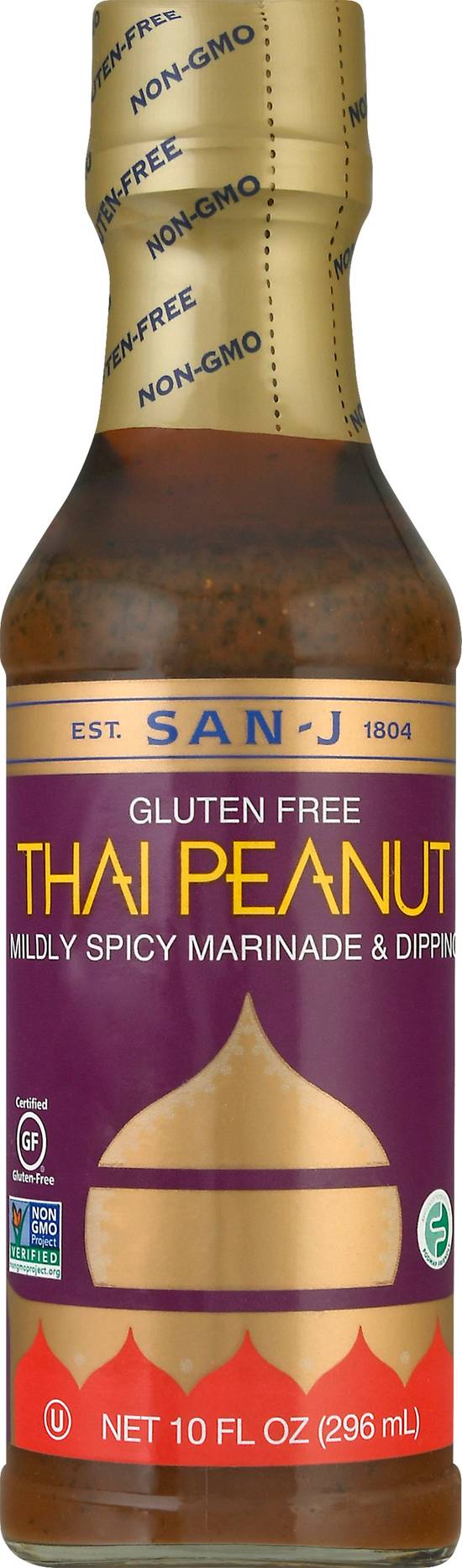 San-J Thai Peanut Mildly Spicy Marinade & Dipping