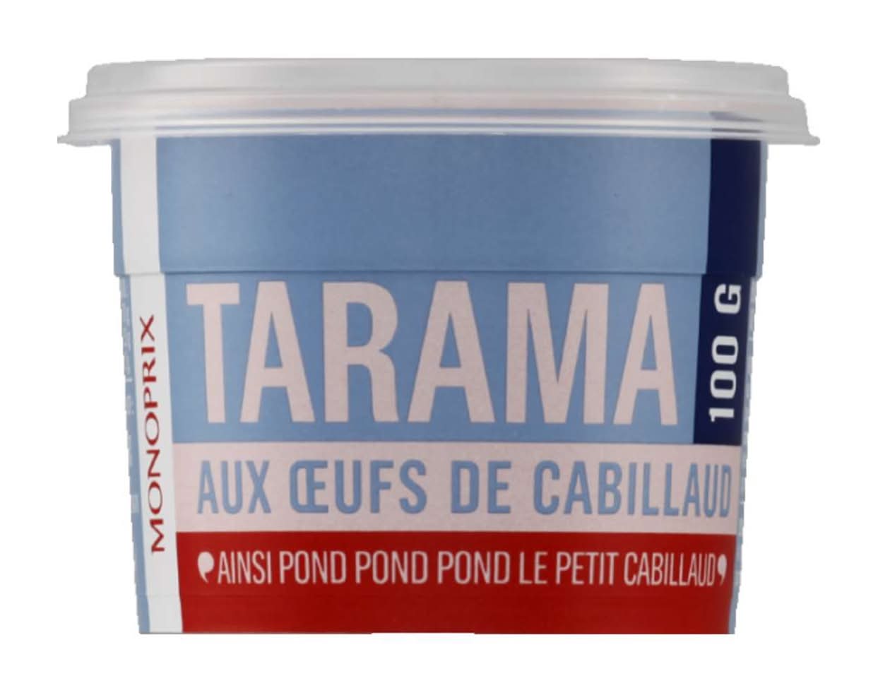 Monoprix - Tarama aux œufs de cabillaud (100g)