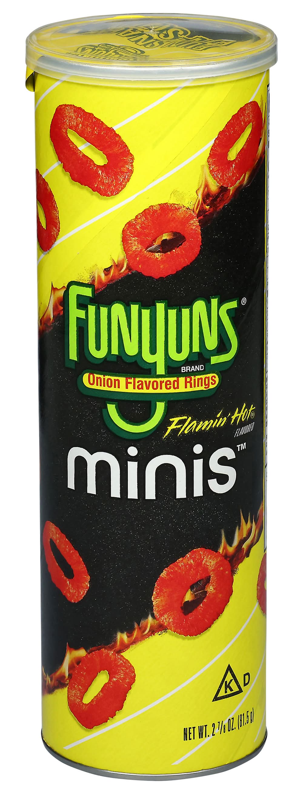 Funyuns Minis Flavored Rings, Onion Flamin' Hot (2.88 oz)