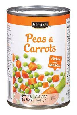 Selection Peas and Carrots (398 ml)