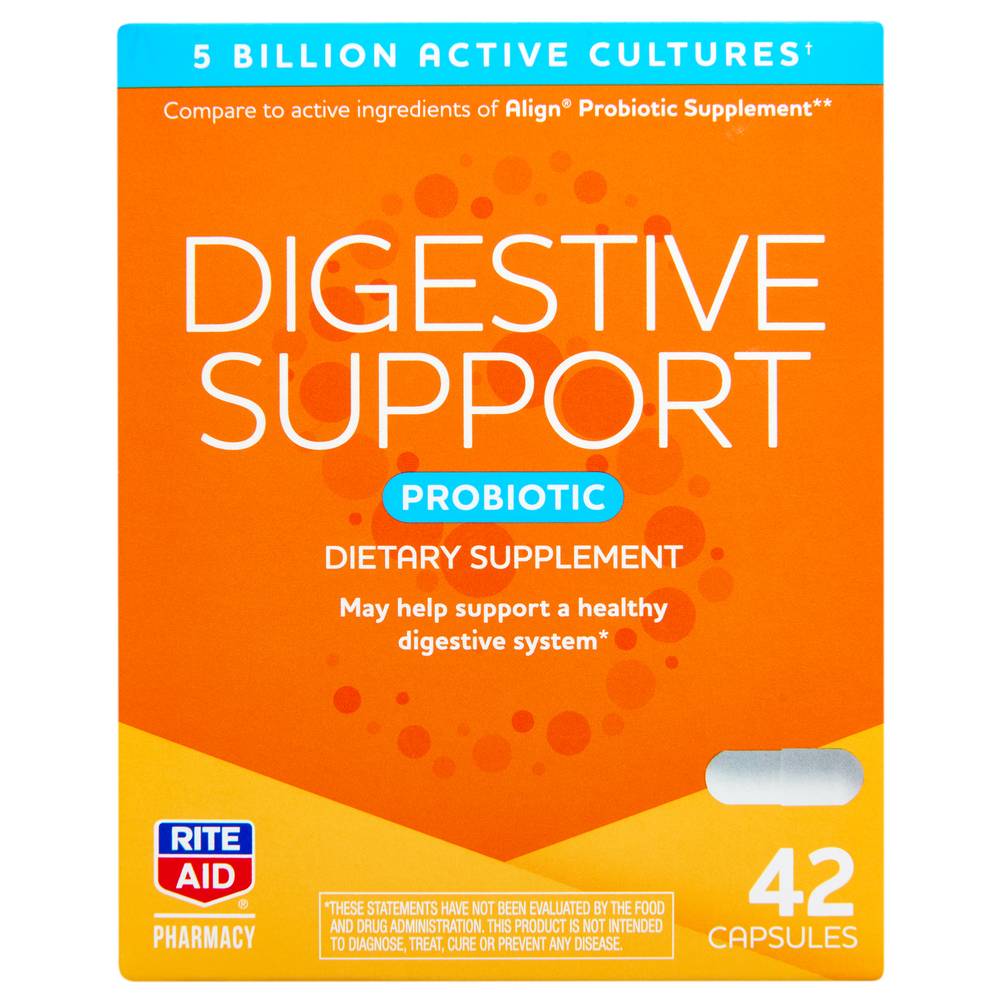 Rite Aid Digestive Support Probatic Capsules