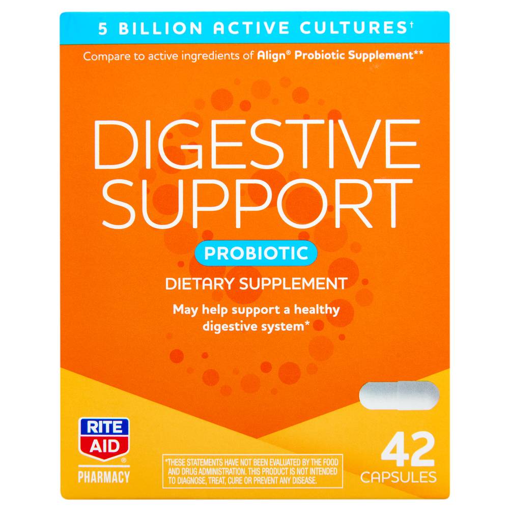 Rite Aid Digestive Support Probatic Capsules (42 ct)