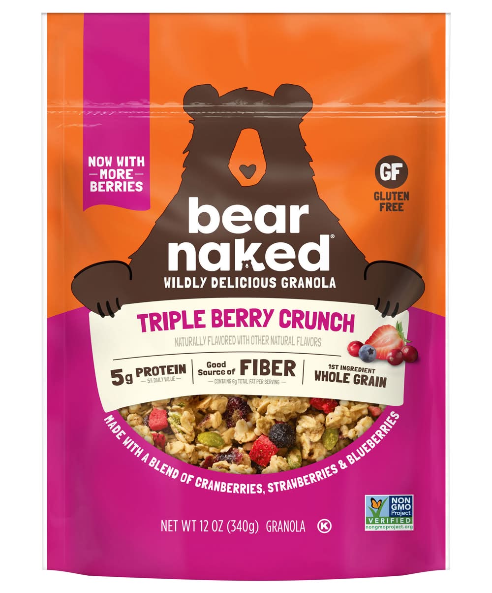 Bear Naked Granola, Triple Berry Crunch (12 oz)
