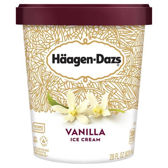 Haagen-Dazs Ice Cream Vanilla (28 oz)